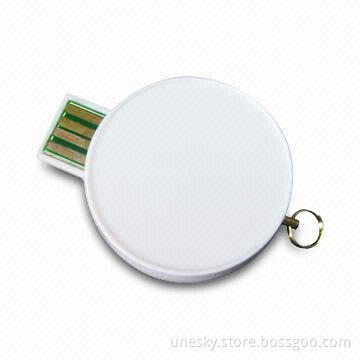 USB Flash Drive, Made of Plastic Material with USB1.1 and 2.0 Interface